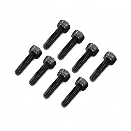 FTX Cap Head Hex Screw M4x12mm (8pc)